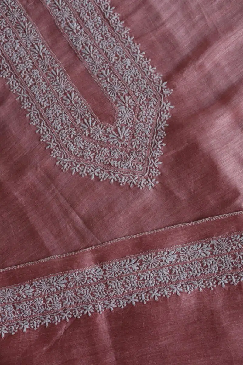 Linen Silk Men's Kurta Fabrics