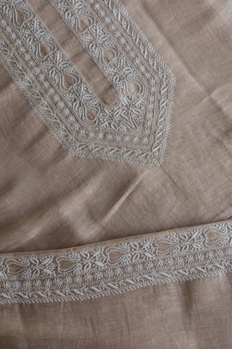 Linen Silk Men's Kurta Fabrics
