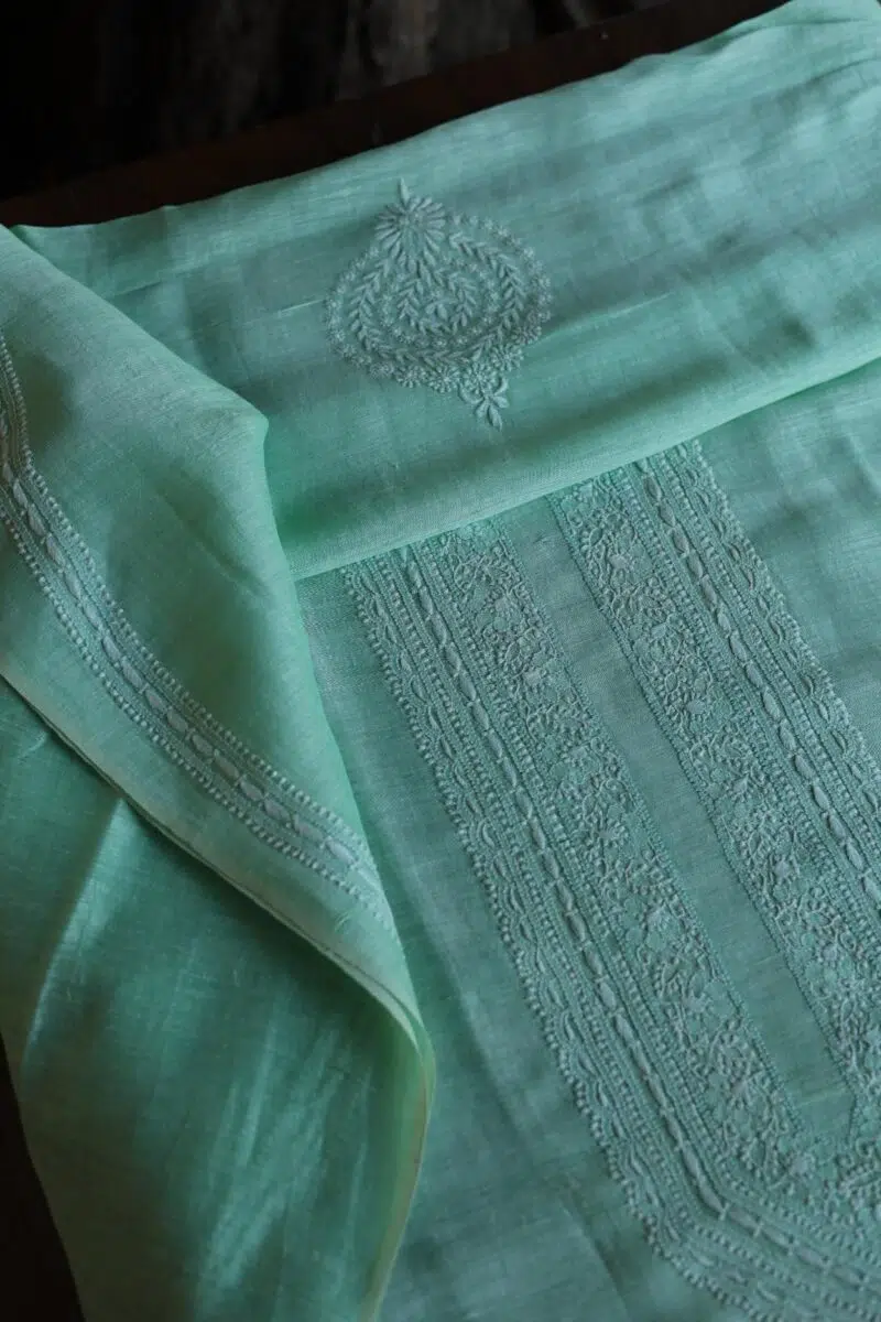 Linen Silk Men's Kurta Fabrics