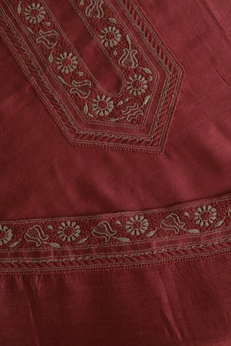 Moonga Silk Men's Kurta Fabrics