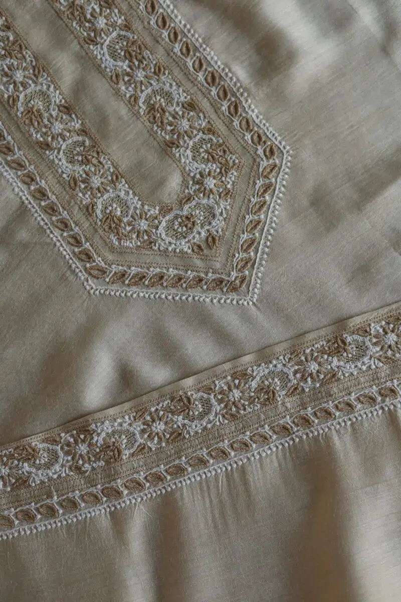 Moonga Silk Men's Kurta Fabrics