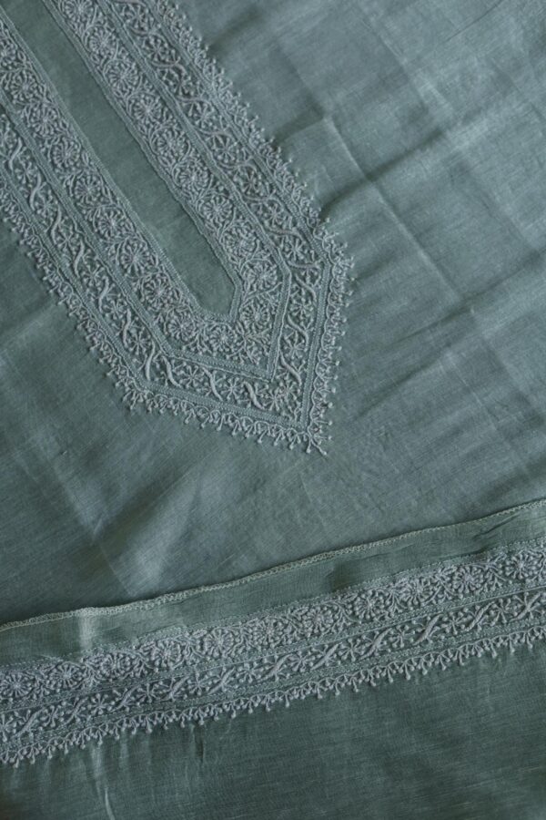 Linen Silk Men's Kurta Fabrics - Image 4