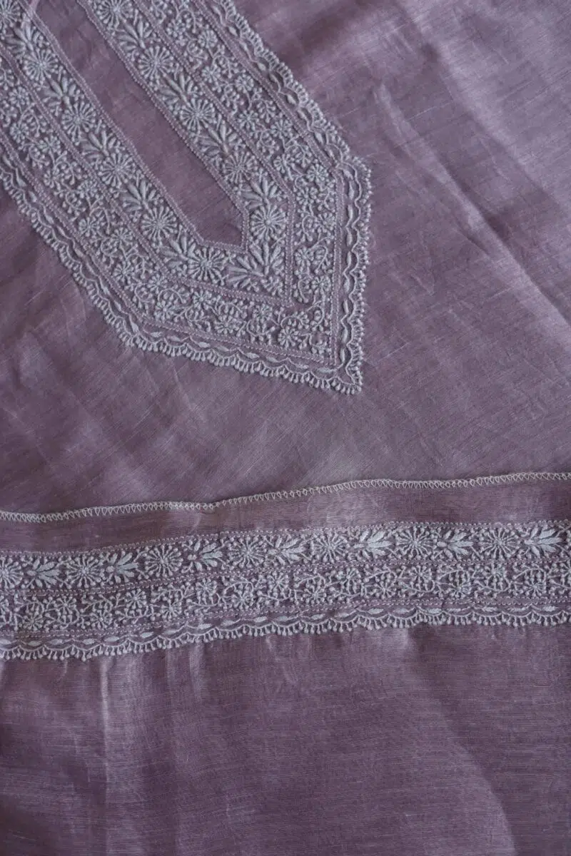 Linen Silk Men's Kurta Fabrics