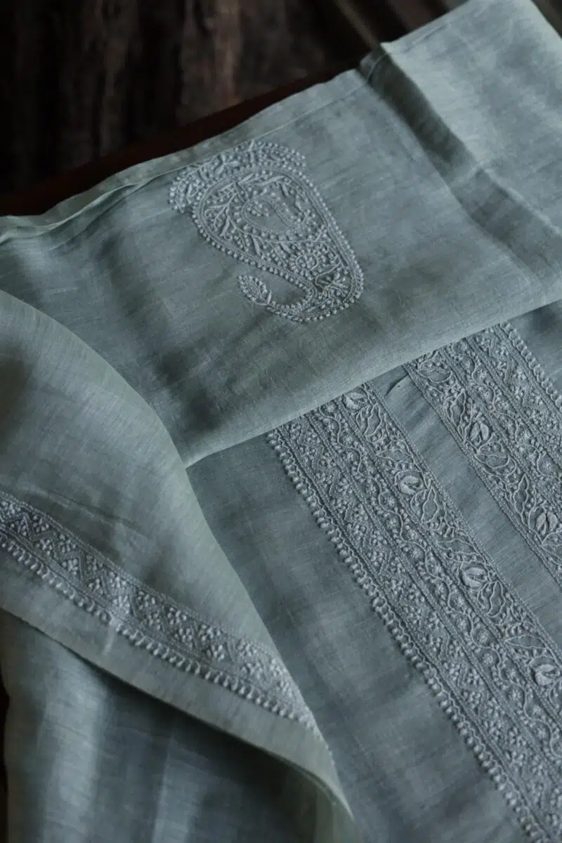 Linen Silk Men's Kurta Fabrics