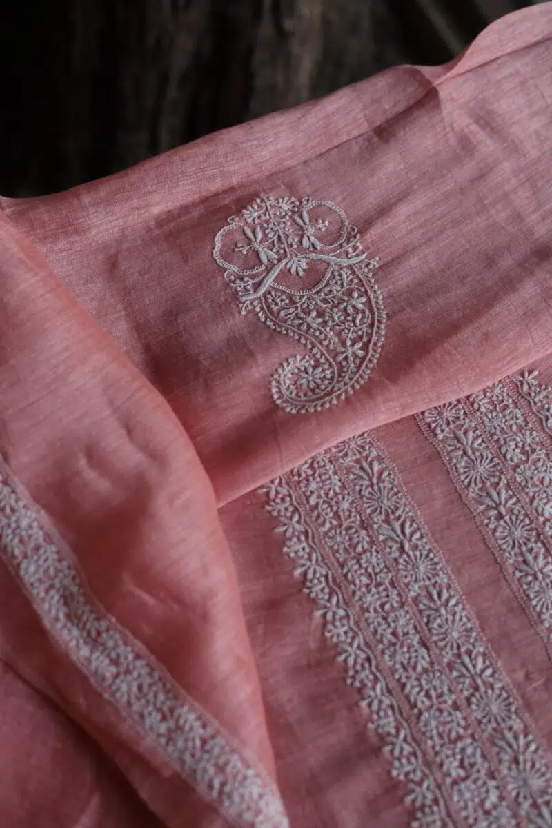Linen Silk Men's Kurta Fabrics