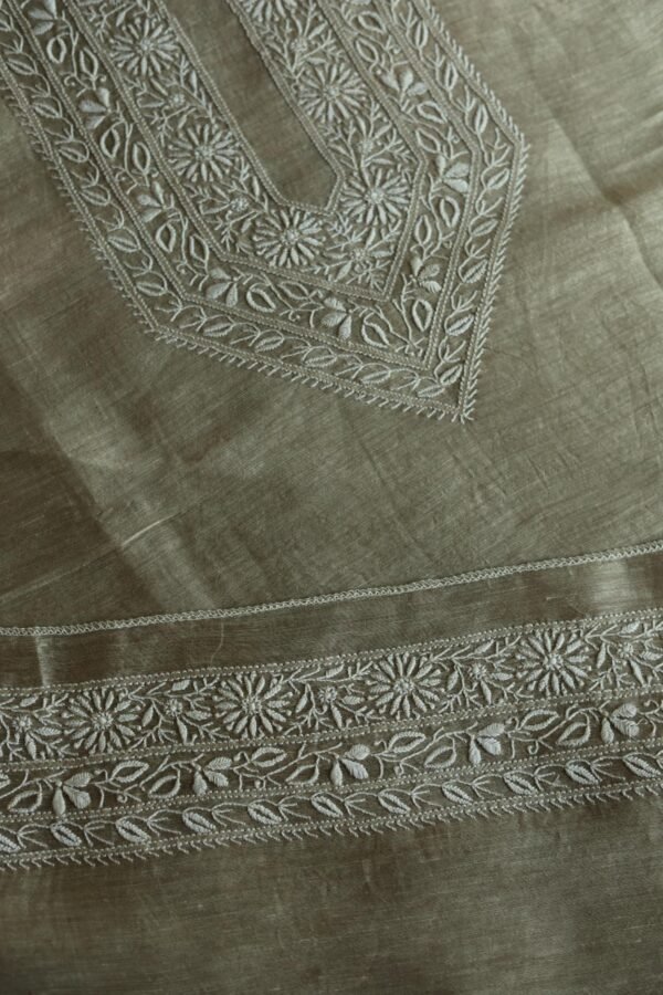 Linen Silk Men's Kurta Fabrics - Image 5