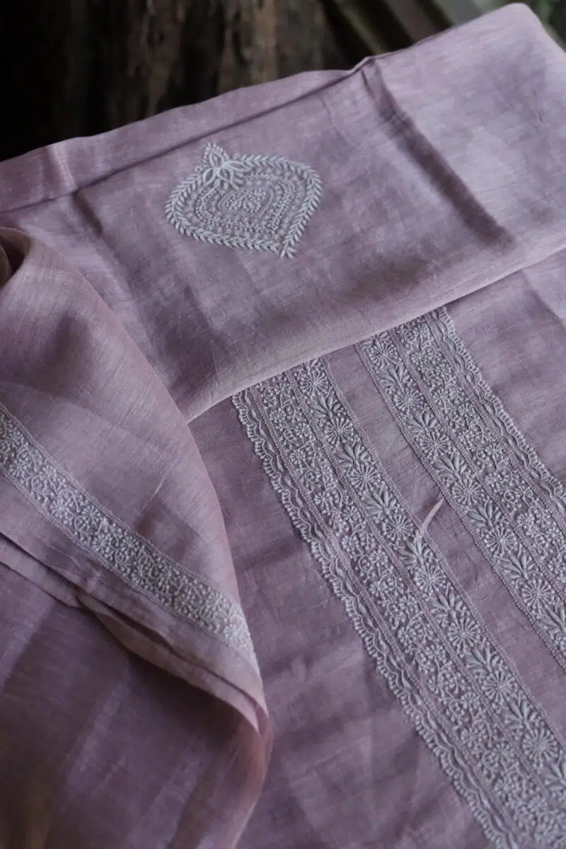 Linen Silk Men's Kurta Fabrics