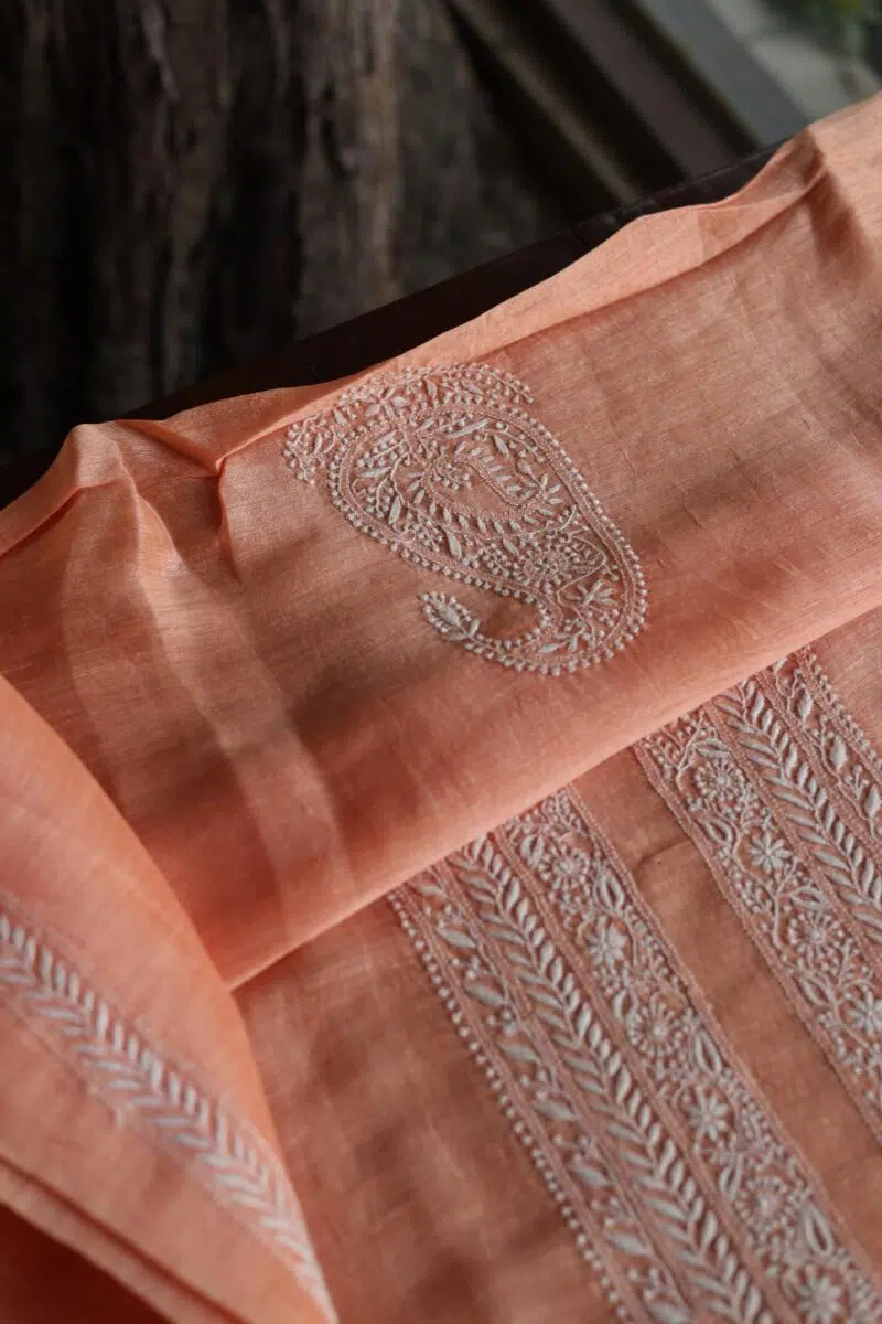 Linen Silk Men's Kurta Fabrics