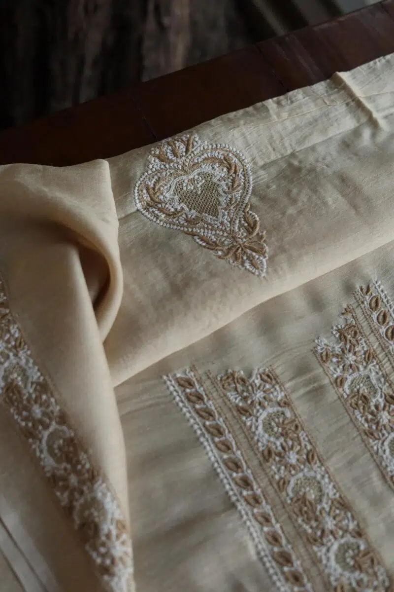 Moonga Silk Men's Kurta Fabrics