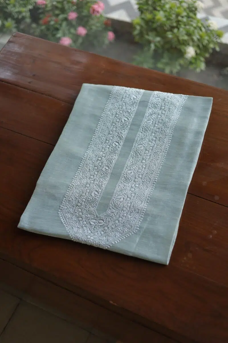 Linen Silk Men's Kurta Fabrics
