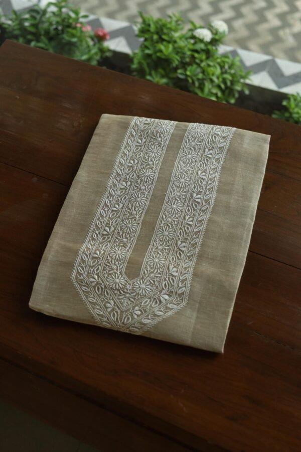 Linen Silk Men's Kurta Fabrics - Image 7