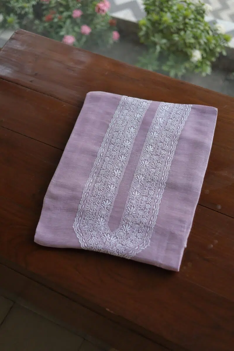 Linen Silk Men's Kurta Fabrics