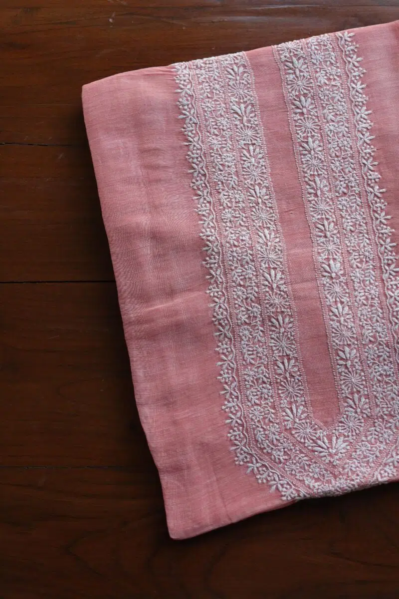 Linen Silk Men's Kurta Fabrics