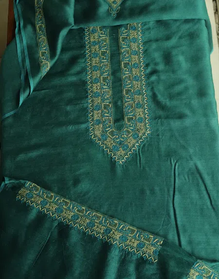 Moonga Silk Men's Kurta Fabrics