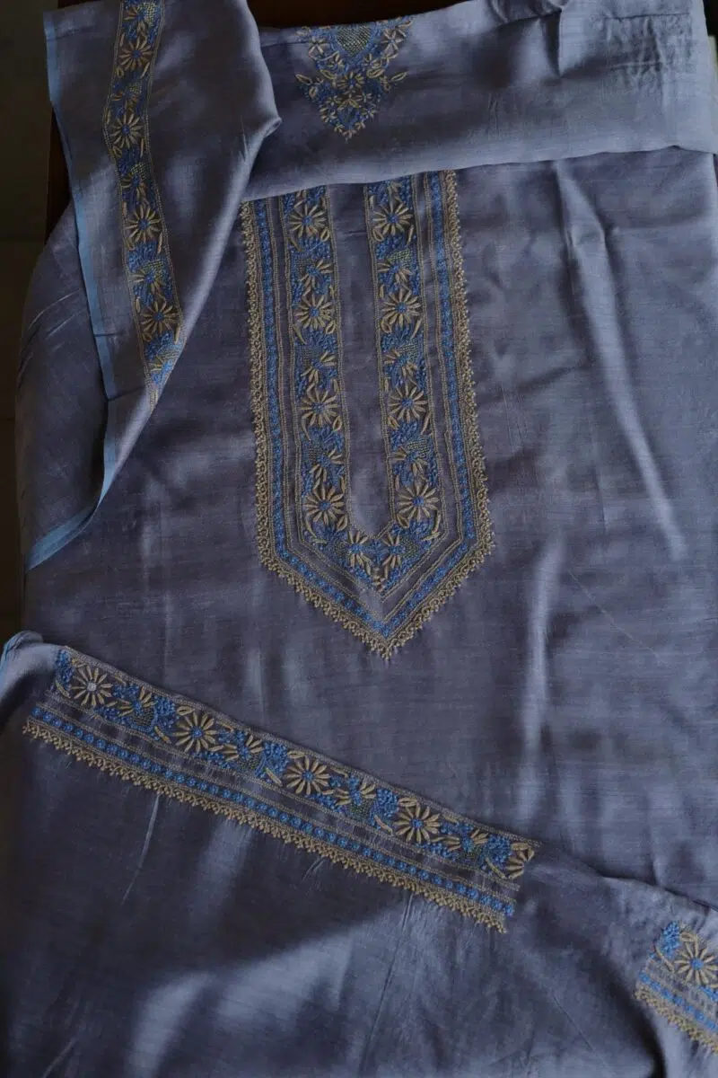 Moonga Silk Men's Kurta Fabrics