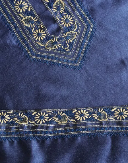 Moonga Silk Men's Kurta Fabrics