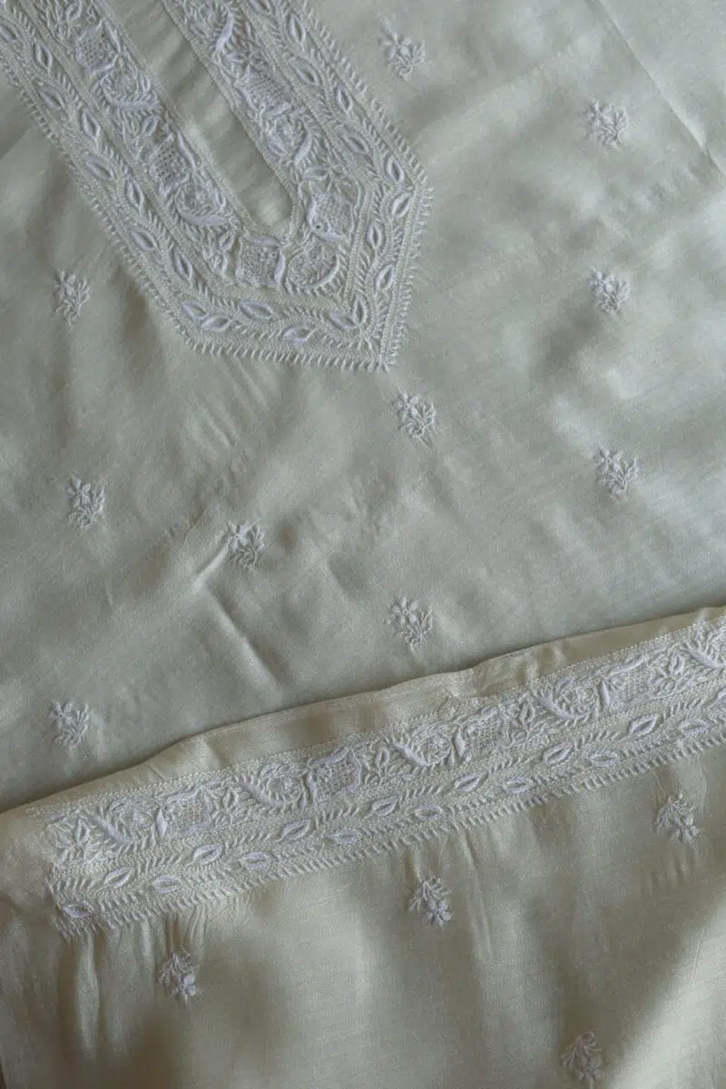 Moonga Silk Men's Kurta Fabrics