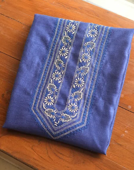 Moonga Silk Men's Kurta Fabrics
