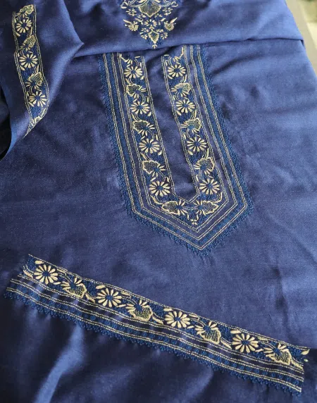 Moonga Silk Men's Kurta Fabrics