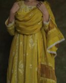Tissue Silk Chikankari Bhopali
