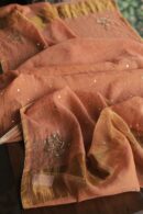 Tissue Silk Mukaish Fabrics