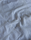 White Cotton Chikankari Semi-Stitched Kurta Dupatta Fabrics