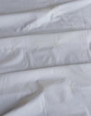 White Cotton Chikankari Semi-Stitched Kurta Dupatta Fabrics