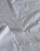 White Cotton Chikankari Semi-Stitched Kurta Dupatta Fabrics