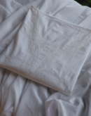 White Cotton Chikankari Semi-Stitched Kurta Dupatta Fabrics