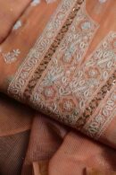 Malmal Zari Booti Chikankari Fabrics