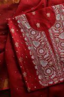 Zari Chanderi Chikankari Fabrics