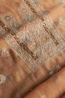 Malmal Zari Booti Chikankari Fabrics