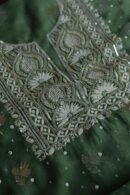Banarasi Zari Chanderi Unstitched Chikankari Fabrics