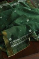 Banarasi Zari Chanderi Unstitched Chikankari Fabrics