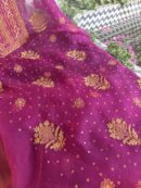 Magenta Pink | Noor Organza Silk Fabrics