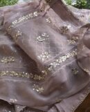 Noor Applique Mukaish Kurta | Lavender