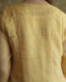 Butter Yellow | Zari Kota Ready to Wear Kurta Set
