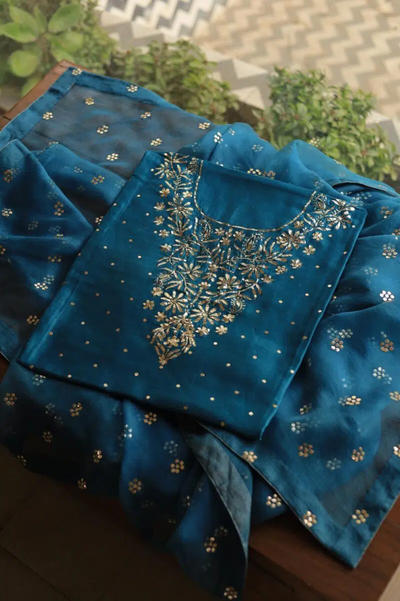 Chanderi Mukaish Badla Fabrics