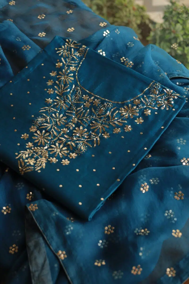 Chanderi Mukaish Badla Fabrics