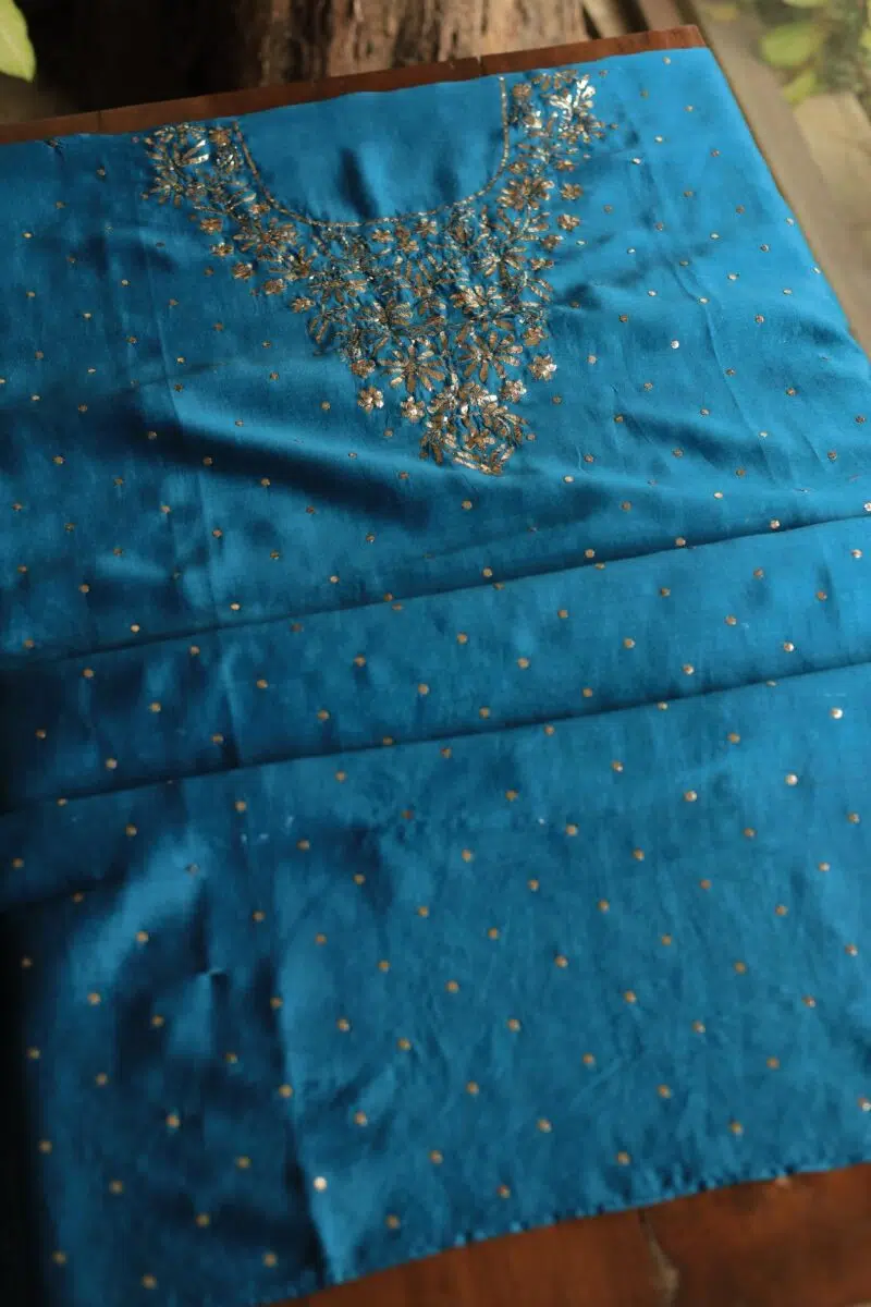 Chanderi Mukaish Badla Fabrics