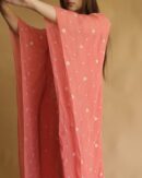 Chiffon Resham Chikankari Kaftan