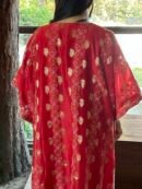 Zari Chanderi Chikankari Kaftans