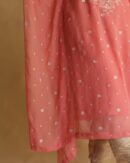 Chiffon Resham Chikankari Kaftan