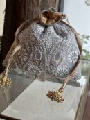 Chikankari Potli Bags