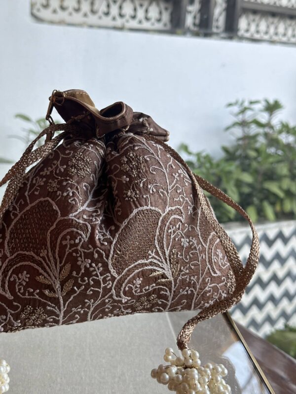 Chikankari Potli Bags - Image 5