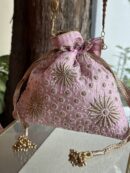 Chikankari Potli Bags