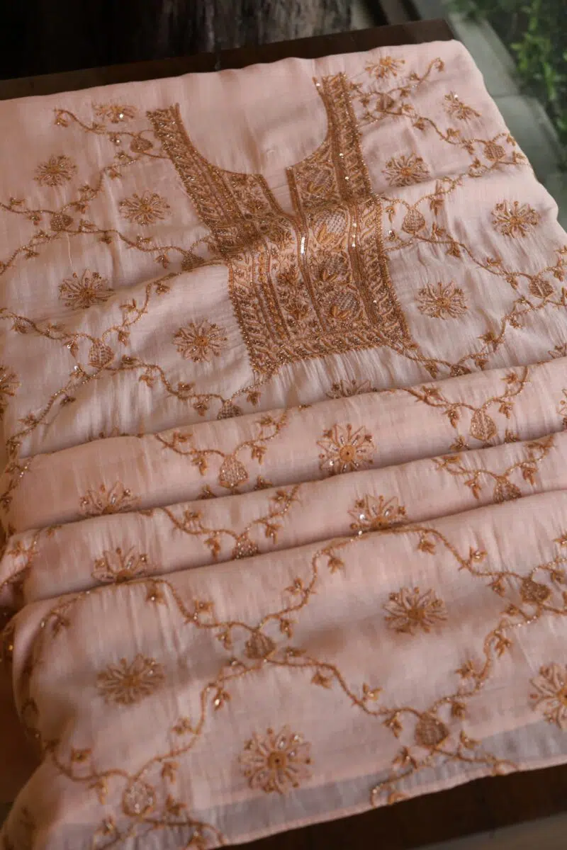 Crush Chanderi Sequins Kurta Sets