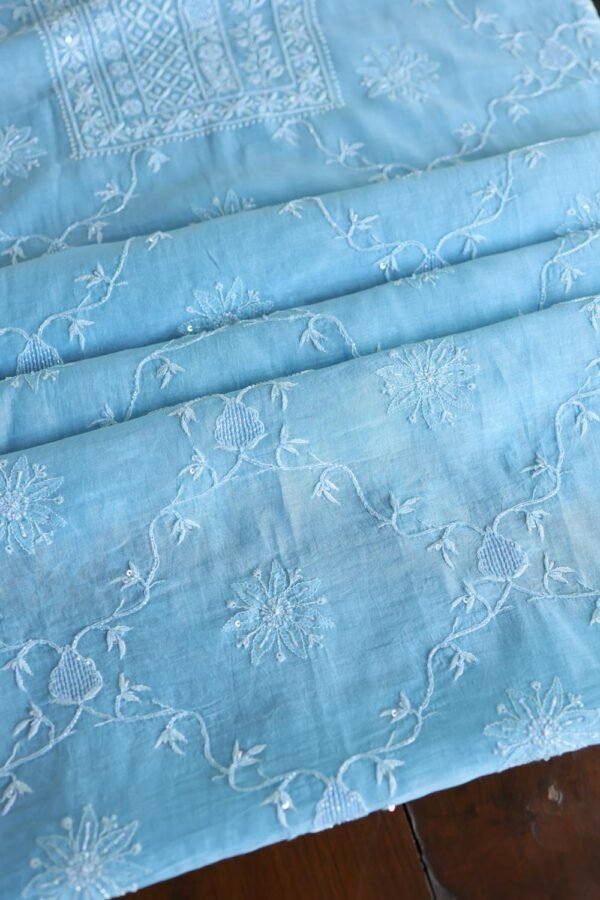 Crush Chanderi Sequins Kurta Sets - Image 10