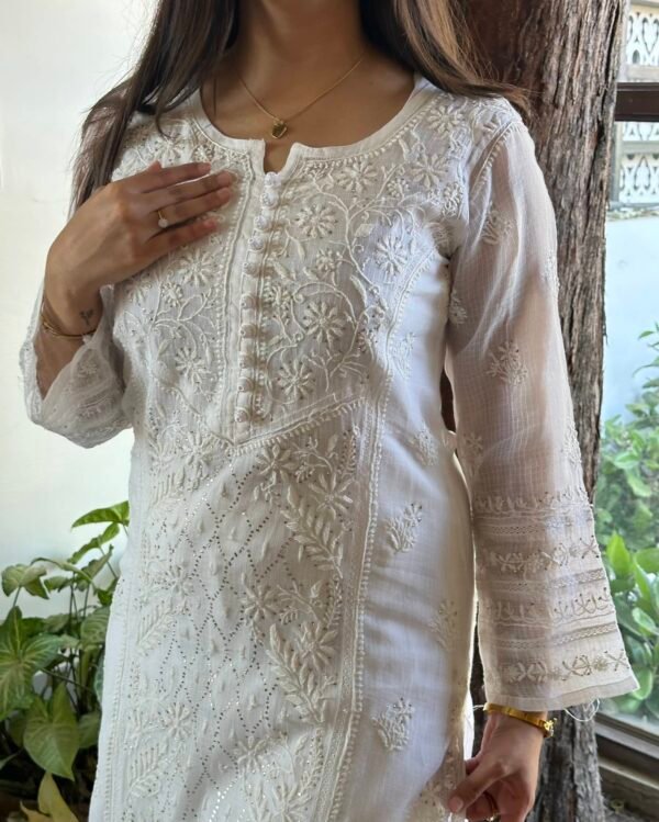 Kota Chikankari Kurta - Image 6