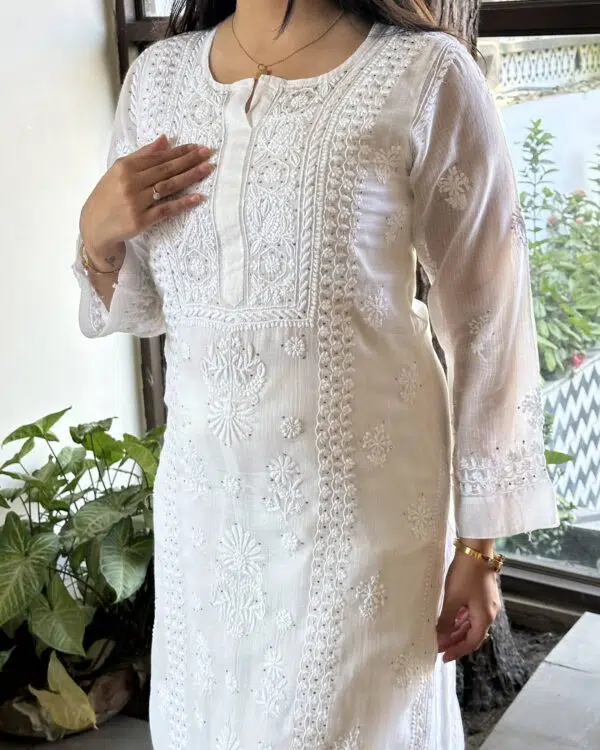 Kota Chikankari Kurta - Image 4